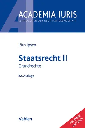 Ipsen | Staatsrecht II | Buch | 978-3-8006-5986-9 | www2.sack.de
