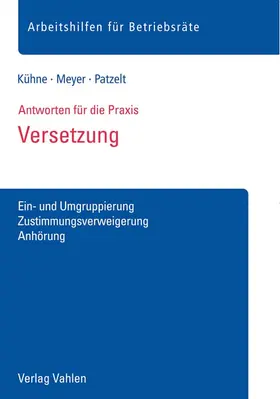 Kühne / Meyer / Patzelt |  Versetzung | Buch |  Sack Fachmedien