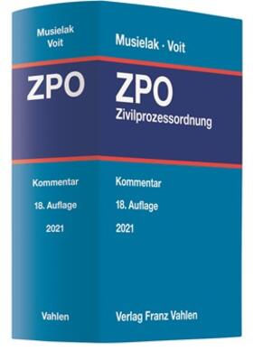 Musielak / Voit |  ZPO: Zivilprozessordnung | Buch |  Sack Fachmedien
