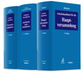 Kubis; Tödtmann / Reichert / Semler; v. Schenk; Wilsing |  Set Arbeitshandbuch für Vorstandsmitglieder + Arbeitshandbuch für die Hauptversammlung + Arbeitshandbuch für Aufsichtsratsmitglieder | Buch |  Sack Fachmedien