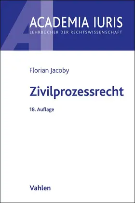 Jacoby |  Zivilprozessrecht | Buch |  Sack Fachmedien