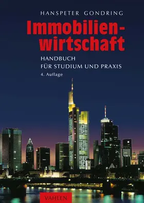 Gondring |  Immobilienwirtschaft | Buch |  Sack Fachmedien