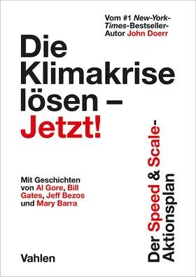 Doerr |  Die Klimakrise lösen - Jetzt! | Buch |  Sack Fachmedien