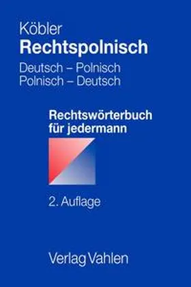 Köbler |  Rechtspolnisch | Buch |  Sack Fachmedien