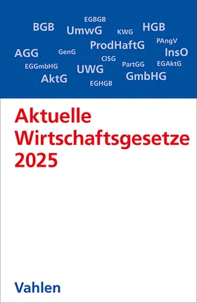 Döring |  Aktuelle Wirtschaftsgesetze 2025 | Buch |  Sack Fachmedien