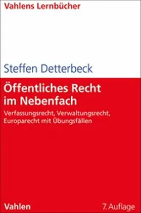 Detterbeck |  Öffentliches Recht im Nebenfach | eBook | Sack Fachmedien