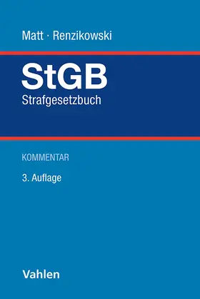 Matt / Renzikowski |  Strafgesetzbuch | Buch |  Sack Fachmedien