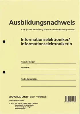  Ausbildungsnachweis | Sonstiges |  Sack Fachmedien