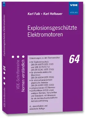 Falk / Hofbauer |  Explosionsgeschützte Elektromotoren | Buch |  Sack Fachmedien