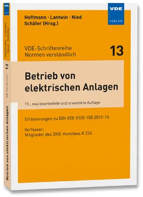 Hoffmann / Lantwin / Nied |  Betrieb von elektrischen Anlagen | Buch |  Sack Fachmedien