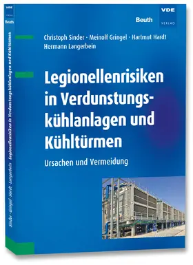 Sinder / Gringel / Hardt |  Legionellenrisiken in Verdunstungskühlanlagen und Kühltürmen | Buch |  Sack Fachmedien