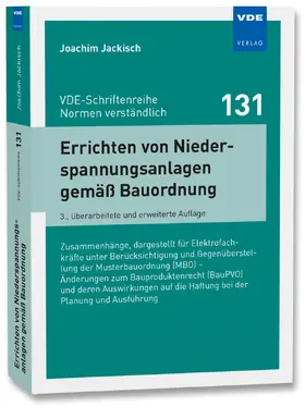 Jackisch |  Errichten von Niederspannungsanlagen gemäß Bauordnung | Buch |  Sack Fachmedien