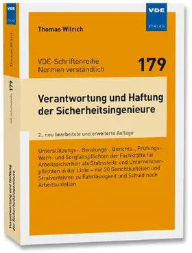 Wilrich |  Verantwortung und Haftung der Sicherheitsingenieure | Buch |  Sack Fachmedien