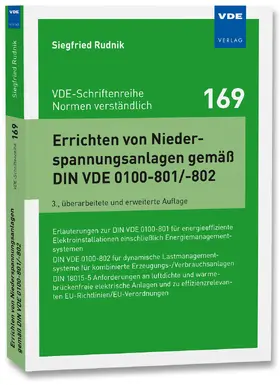 Rudnik |  Errichten von Niederspannungsanlagen gemäß DIN VDE 0100-801/-802 | Buch |  Sack Fachmedien