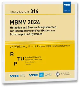 VDE ITG / VDE / VDI GMM / GI |  ITG-Fb. 314: MBMV 2024 | Sonstiges |  Sack Fachmedien