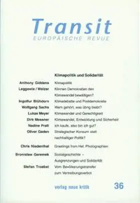 Michalski |  Transit 36 | Buch |  Sack Fachmedien