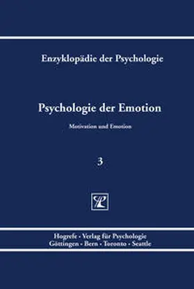 Stemmler |  Psychologie der Emotion | Buch |  Sack Fachmedien