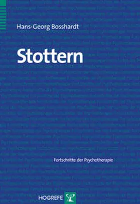 Bosshardt |  Stottern | Buch |  Sack Fachmedien