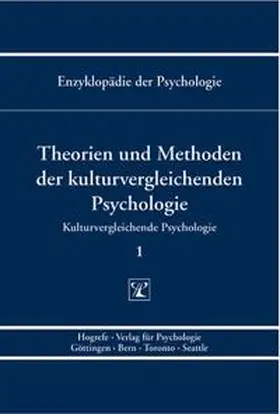 Kornadt / Trommsdorff |  Theorien und Methoden der kulturvergleichenden Psychologie | Buch |  Sack Fachmedien