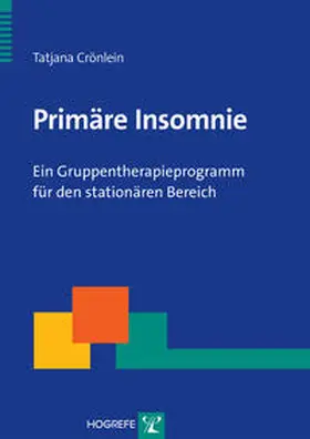 Crönlein |  Primäre Insomnie | Buch |  Sack Fachmedien