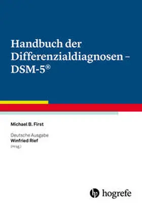 First |  Handbuch der Differenzialdiagnosen - DSM-5® | Buch |  Sack Fachmedien