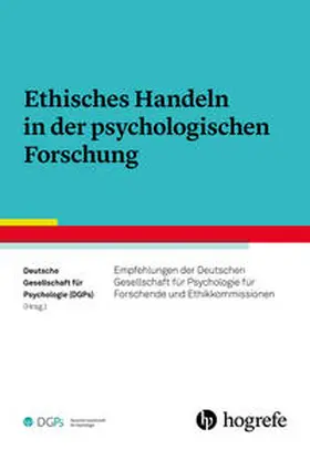  Ethisches Handeln in der psychologischen Forschung | Buch |  Sack Fachmedien