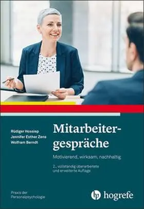Hossiep / Zens / Berndt |  Mitarbeitergespräche | Buch |  Sack Fachmedien
