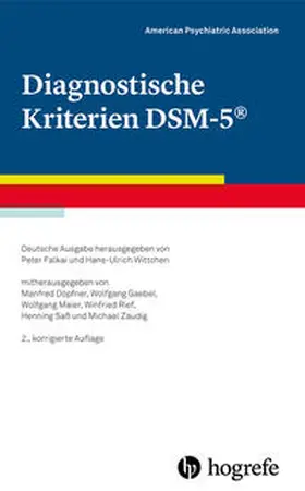 American Psychiatric Association - APA / Association | Diagnostische Kriterien DSM-5 | Buch | 978-3-8017-3102-1 | sack.de