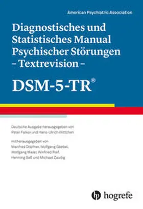 Falkai |  Diagnostisches und Statistisches Manual Psychischer Störungen - Textrevision - DSM-5-TR® | Buch |  Sack Fachmedien