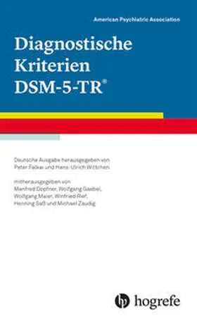Falkai / Wittchen |  Diagnostische Kriterien DSM-5-TR® | Buch |  Sack Fachmedien