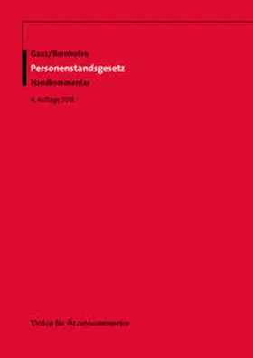 Gaaz / Bornhofen | Personenstandsgesetz | Buch | 978-3-8019-5726-1 | sack.de