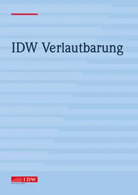 IDW |  IDW Standard: Grundsätze zur Durchführung von Unternehmensbewertungen | Buch |  Sack Fachmedien