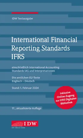  International Financial Reporting Standards IFRS | Buch |  Sack Fachmedien