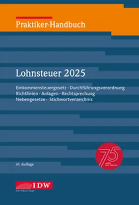 Schaffhausen / Brandenberg / Niermann |  Praktiker-Handbuch Lohnsteuer 2025 | Buch |  Sack Fachmedien