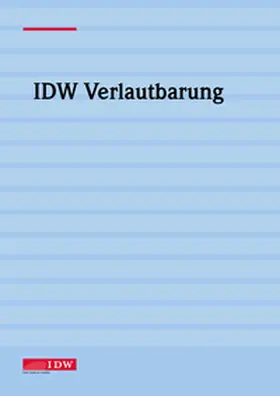 Institut der Wirtschaftsprüfer |  IDW Advisory Hinweis: Einführung von SAP®S/4HANA (IDW AdvH 6.001 (11.2024)) | Buch |  Sack Fachmedien