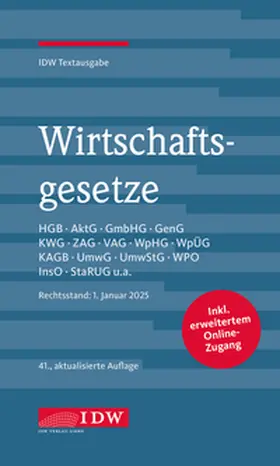  Wirtschaftsgesetze 2025 mit MAIK (AI) | Buch |  Sack Fachmedien