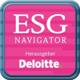 Deloitte | ESG-Navigator mit MAIK (AI) | Medienkombination | 978-3-8021-3213-1 | sack.de