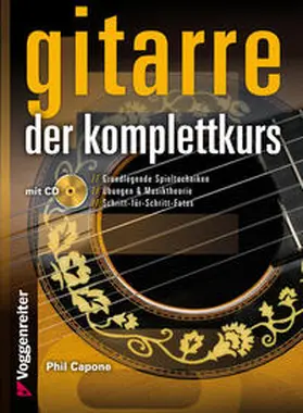 Capone |  Gitarre - Der Komplettkurs | Buch |  Sack Fachmedien