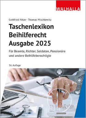 Nitze |  Taschenlexikon Beihilferecht Ausgabe 2025 | Buch |  Sack Fachmedien