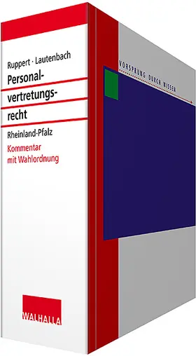 Lautenbach |  Personalvertretungsrecht Rheinland-Pfalz | Loseblattwerk |  Sack Fachmedien