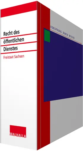  Recht des öffentlichen Dienstes Sachsen | Loseblattwerk |  Sack Fachmedien