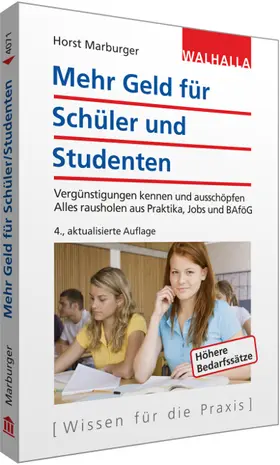 Marburger |  Mehr Geld für Schüler und Studenten | Buch |  Sack Fachmedien