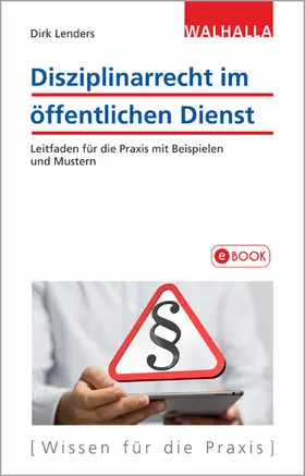 Lenders |  Disziplinarrecht im öffentlichen Dienst | eBook | Sack Fachmedien