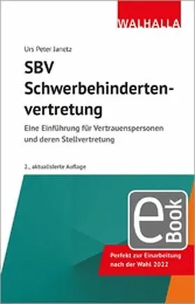 Janetz |  SBV – Schwerbehindertenvertretung | eBook | Sack Fachmedien