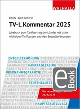 Effertz / Bach-Terhorst | TV-L Kommentar 2025 | E-Book | sack.de