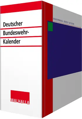  Deutscher Bundeswehr-Kalender | Loseblattwerk |  Sack Fachmedien