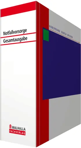  Notfallvorsorge - Gesamtausgabe in 11 Bänden | Loseblattwerk |  Sack Fachmedien