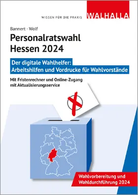 Bannert / Wolf |  CD-ROM Personalratswahl Hessen 2024 | Sonstiges |  Sack Fachmedien