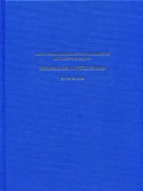Deutsches Archäologisches Institut, Abteilung Istanbul |  Istanbuler Mitteilungen | Buch |  Sack Fachmedien