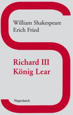 Shakespeare | Richard III / König Lear | Buch | 978-3-8031-2721-1 | www2.sack.de